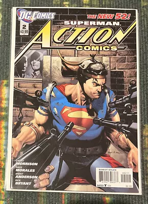Buy Action Comics #2 New 52 2011 DC Comics Sent In A Cardboard Mailer • 3.99£