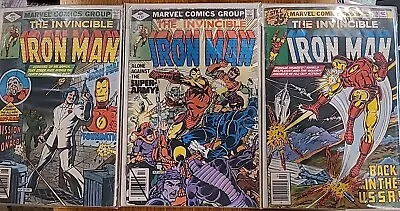 Buy 3x KEY The Invincible Iron Man #119 #125 #127 1978 1979 Marvel • 13.98£
