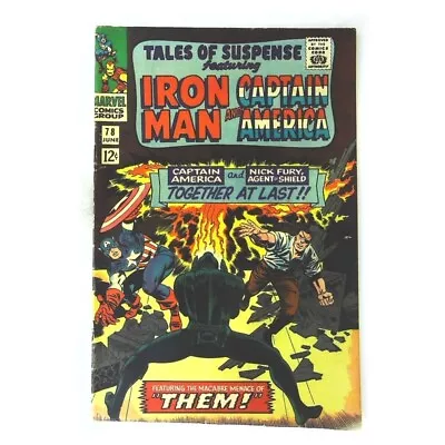 Buy Tales Of Suspense #78  - 1959 Series Marvel Comics Fine Minus [a] • 22.39£