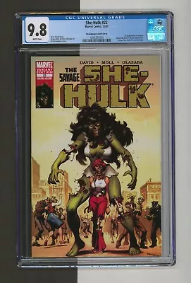 Buy She-Hulk #22 CGC 9.8 McGuinness Zombie Homage Savage SH #1 Variant Cover Jazinda • 54.28£