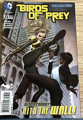 Buy Birds Of Prey #33 - The New 52 - September 2014,DC Comics ,Black Canary & Bagged • 3.50£