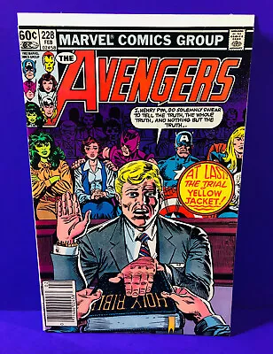 Buy The Avengers #228 | 1982 Trial Of Yellow Jacket | Marvel Comics  • 1.89£