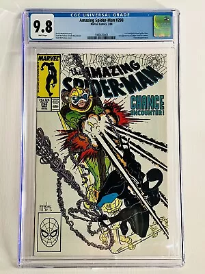 Buy Amazing Spider-Man #298 CGC 9.8 Grail WP 1st App Brock Cameo Venom McFarlane • 361.12£