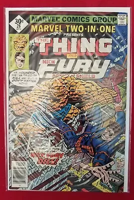 Buy THE THING & NICK FURY #26 (MARVEL TWO-IN-ONE) APR 1977 - See/Enjoy All Pictures • 13.19£