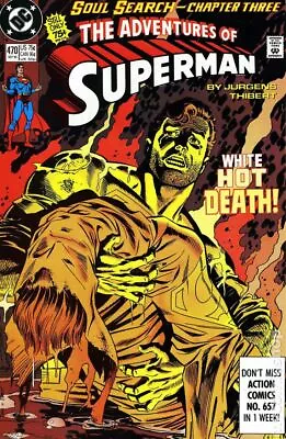 Buy Adventures Of Superman #470 FN 1990 Stock Image • 5.67£