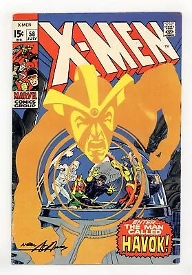 Buy Uncanny X-Men #58 VG/FN 5.0 1969 • 1,135.88£