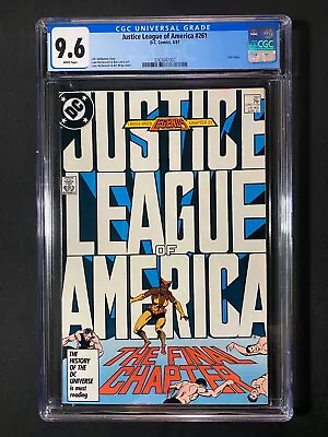 Buy Justice League Of America #261 CGC 9.6 (1987) - Last Issue • 58.24£