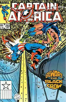 Buy Captain America (1st Series) #292 VF; Marvel | J.M. DeMatteis Black Crow - We Co • 9.33£