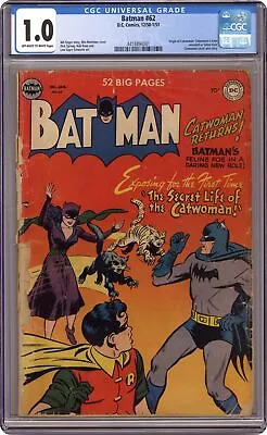 Buy Batman #62 CGC 1.0 1951 4418894001 • 411.60£