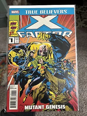 Buy True Believers X-FACTOR #1 (Reprint / #71 / Mutant Genesis / 1991 / NM) • 0.99£