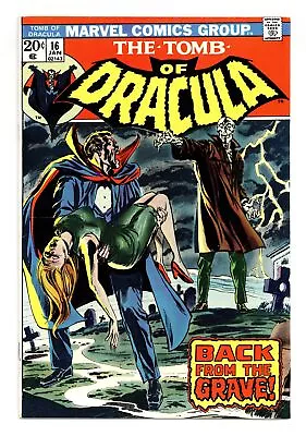 Buy Tomb Of Dracula #16 FN 6.0 1974 • 20.19£