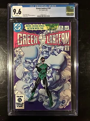 Buy Green Lantern #167 CGC 9.6 (DC 1983)   White Pages!  Great Cover! • 38.90£