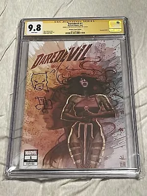 Buy Daredevil#1 Signed And Sketched By David Mack | CGC 9.8 • 139.79£
