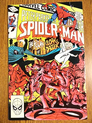 Buy Peter Parker Spectacular Spider-man #69 Key 2nd Cloak & Dagger 1st Print Marvel • 9.31£