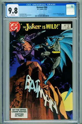 Buy Batman #366  1983 - DC -CGC 9.8 - Comic Book • 297.83£