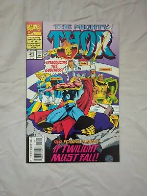 Buy Marvel Comics Mighty Thor #472, 473, 474, 475! • 7.77£