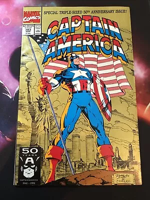 Buy Captain America #383:  I Am Legend!  Marvel 1991 VF/NM • 6.22£