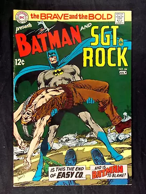 Buy The Brave And The Bold #84 VF 7.5, Neal Adams Art Batman Vintage DC 1969 • 54.35£
