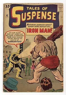 Buy Tales Of Suspense #40 GD 2.0 1963 • 368.89£