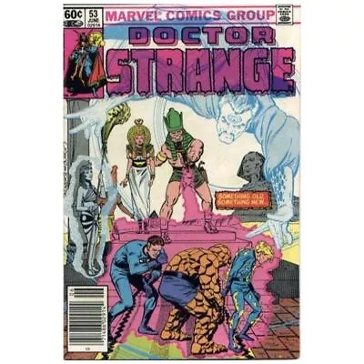 Buy Doctor Strange #53 Newsstand  - 1974 Series Marvel Comics VF [z/ • 3.42£