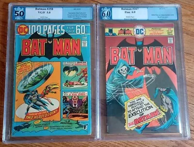 Buy PGX Graded Batman 258 (5.0) And 267 (6.0) • 77.65£