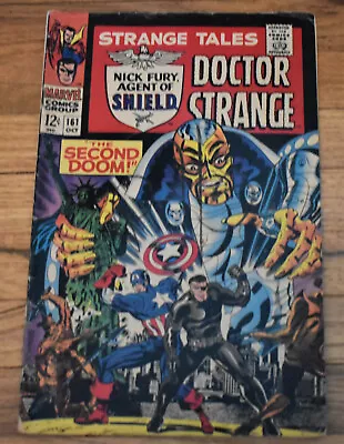Buy Strange Tales # 161 Marvel Comics 1967 Doctor Strange Comic Book • 15.49£