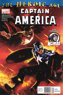 Buy Captain America (1st Series) #607 (Newsstand) FN; Marvel | Ed Brubaker - We Comb • 12.42£