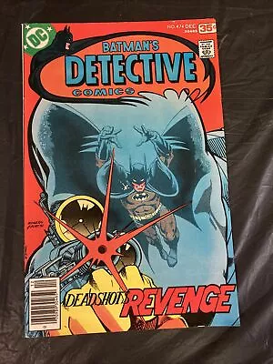 Buy Detective Comics #474 DC Batman 1st App Modern Deadshot Newsstand • 38.99£