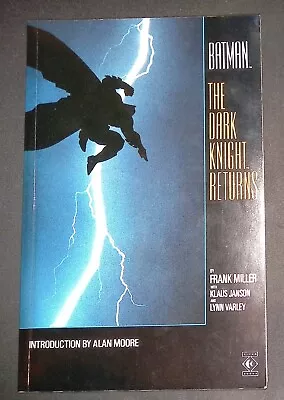 Buy Batman The Dark Knight Returns Titan Comics Graphic Novel Frank Miller 1st Print • 22.99£