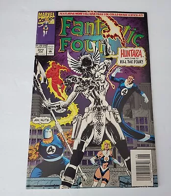Buy Fantastic Four #377  Huntara Has Come To Kill The Four!  • 7.75£