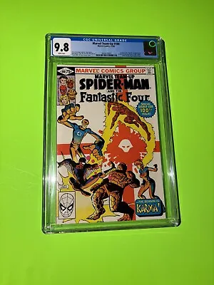 Buy CGC 9.8 WHITE PAGES Marvel Team Up 100 Frank Miller Art SPIDER-MAN 1st App KARMA • 135.36£