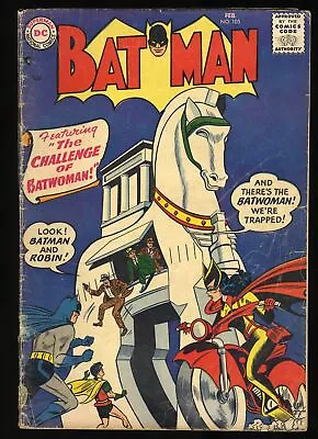 Buy Batman #105 GD/VG 3.0 Cover By Sheldon Moldoff! Robin! Batwoman! DC Comics 1957 • 166.97£