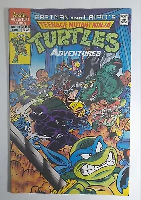 Buy 1990 Teenage Mutant Ninja Turtles Adventures 13 VF/NM.Archie Comics • 20.99£