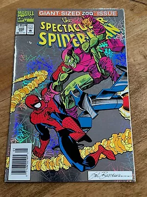 Buy Marvel The Spectacular Spider-Man #200 (1993) Giant Sized Issue Foil Cover VF/NM • 3.29£