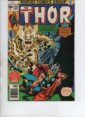 Buy The Mighty Thor  # 263(marvel 1977)walt Simonson/sif/warriors 3-vf- • 7.76£