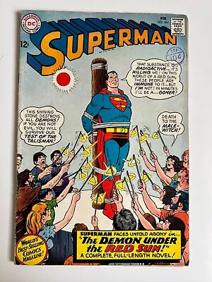 Buy SUPERMAN  No  184 VG 4.0 February 1966 • 8£