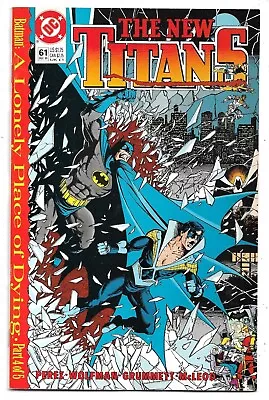 Buy The New Titans #61 A Lonely Place Of Dying FN/VFN (1989) DC Comics • 2.75£