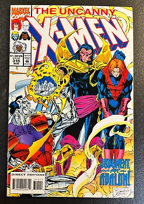 Buy Uncanny X Men 315 Avalon Magneto Exodus Psylocke Gambit Wolverine V 1 Marvel • 7.77£