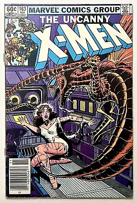 Buy 🩸Uncanny X-Men #163 (1982) Newsstand Origin Of Binary (Carol Danvers) • 3.11£