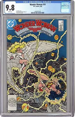 Buy Wonder Woman #16 CGC 9.8 1988 4369877014 • 52.03£