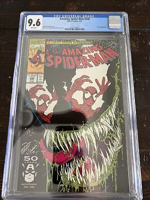 Buy Amazing Spider-Man #346 CGC 9.6  ~ Epic Larsen Venom Cover • 64.57£