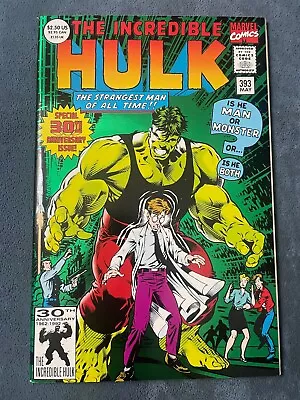 Buy Incredible Hulk #393 1992 Marvel Comic Book Foil Cover Dale Keown NM • 4.43£