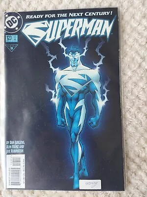 Buy Superman #123 Glow-In-The-Dark New Costume DC 1997 (Rare) • 5£