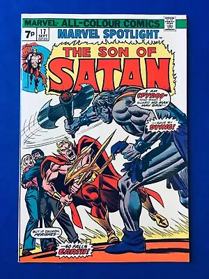 Buy Marvel Spotlight #17 VFN/NM (9.0) MARVEL ( Vol 1 1974) Son Of Satan (5) (C) • 21£
