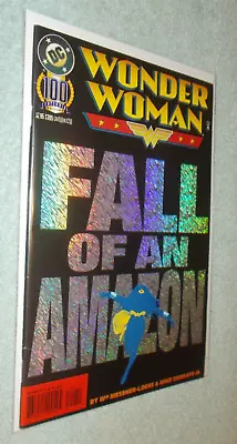 Buy Wonder Woman # 100 Vg- Dc Comics 1995 Foil Cover! Mike Deodato Jr. • 6.17£