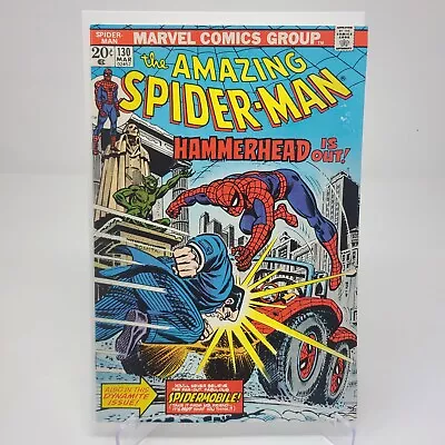 Buy Amazing Spider-Man #130 1st Spider-Mobile 1974 Romita (VF+) COMBINED SHIPPING  • 38.83£