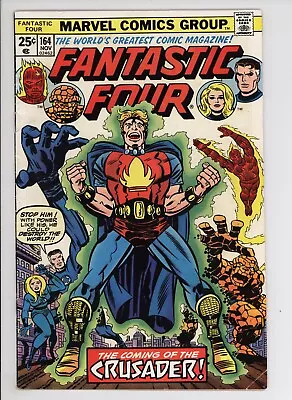 Buy Fantastic Four 164 & 165 - 1st Crusader - Bronze Age Classic - 5.5 FN- • 18.63£