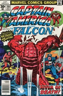 Buy Captain America #208 VG 1977 Stock Image Low Grade • 8.54£