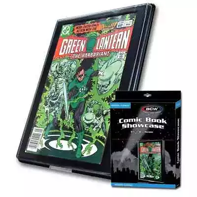 Buy (3) BCW Modern/Current Comic Book Showcase Black Back Framed Display Case • 36.25£