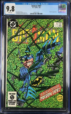 Buy Batman #367  1984 - DC -CGC 9.8 - Comic Book • 100.96£